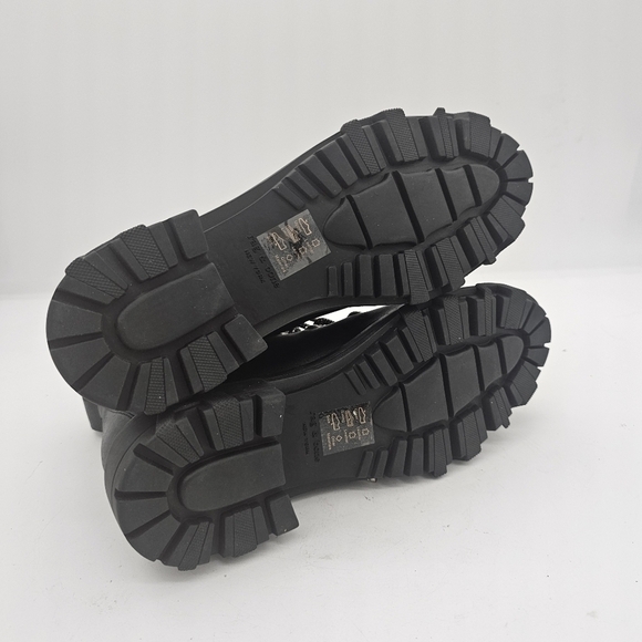 Rag & Bone Shiloh Biker Leather Boots Black Size 40 EU - Picture 7 of 12